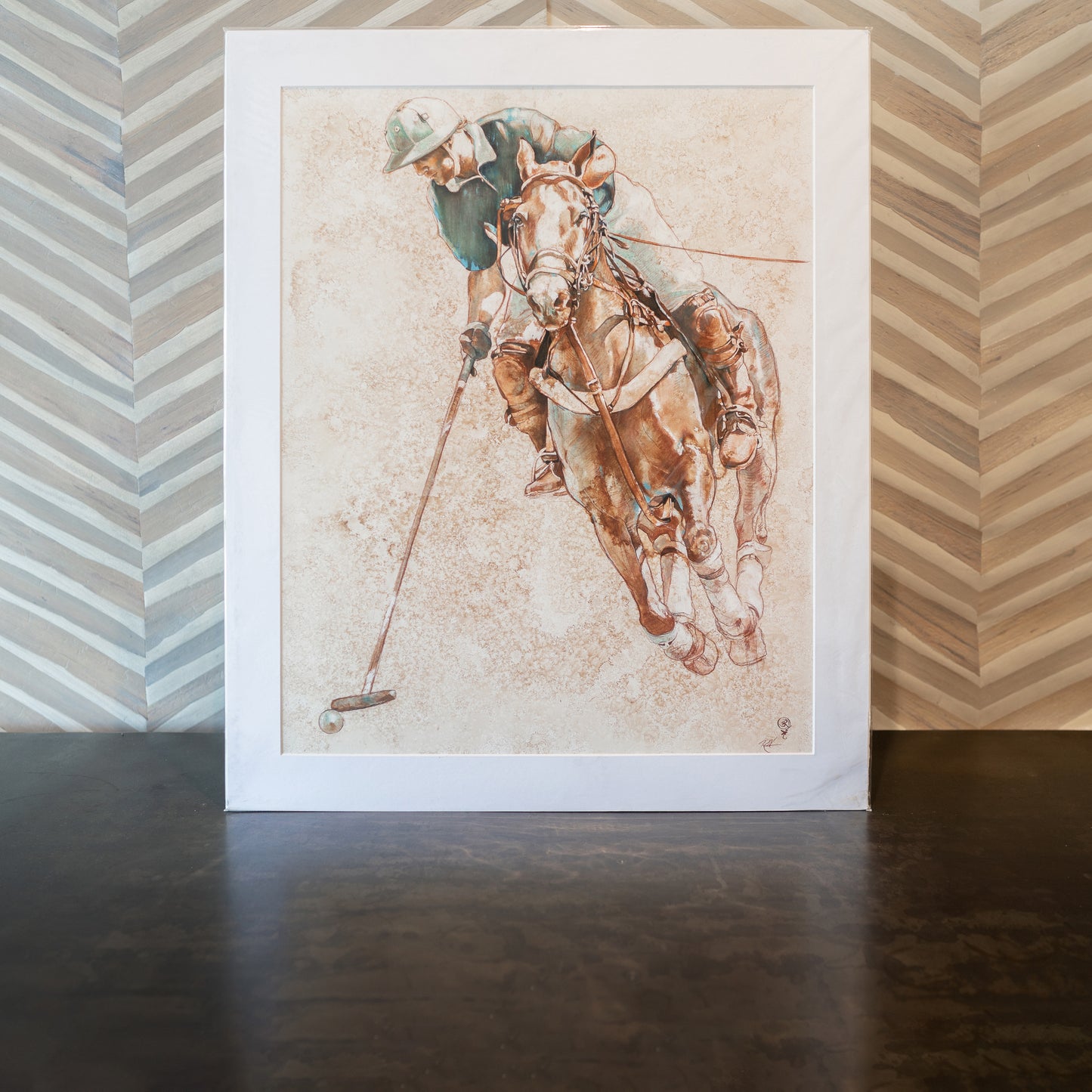 Print: “The Polo Player”