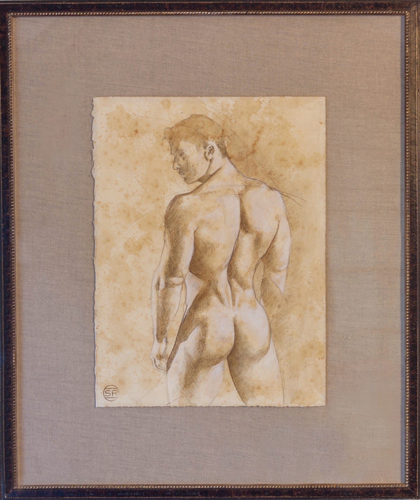 "Male Nude Sketch"